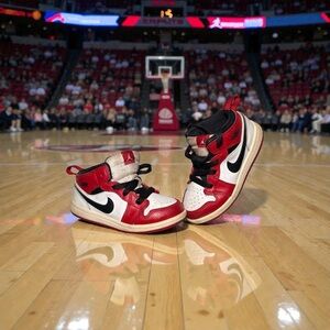 Nike Air Jordan 1 Toddler Retro High OG TD "Chicago Lost and Found" Shoes Size 9